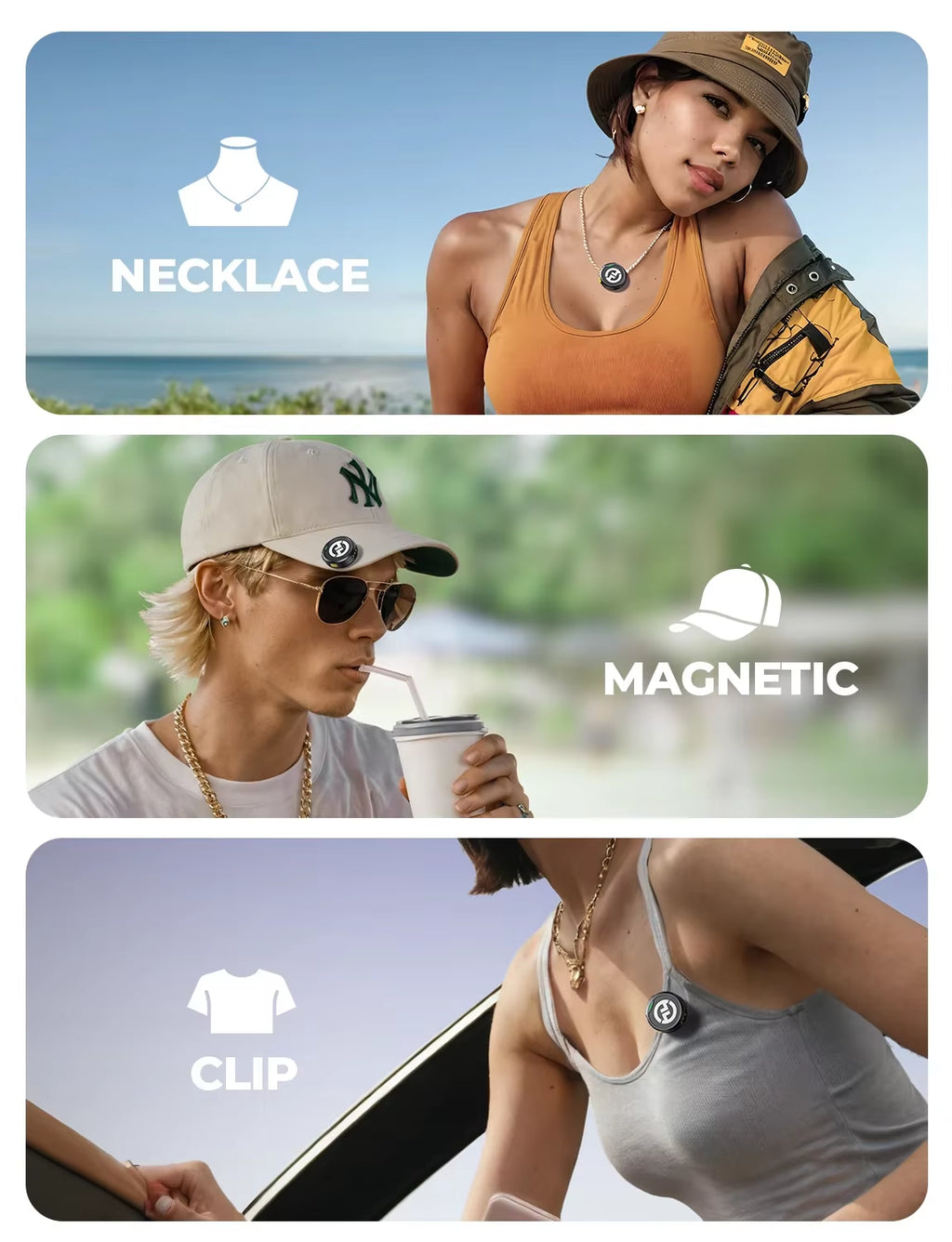 Hollyland Lark M2 Wireless Lavalier Microphone for Iphone Android Camera Noise Cancellation for Video Recording Streaming Mic