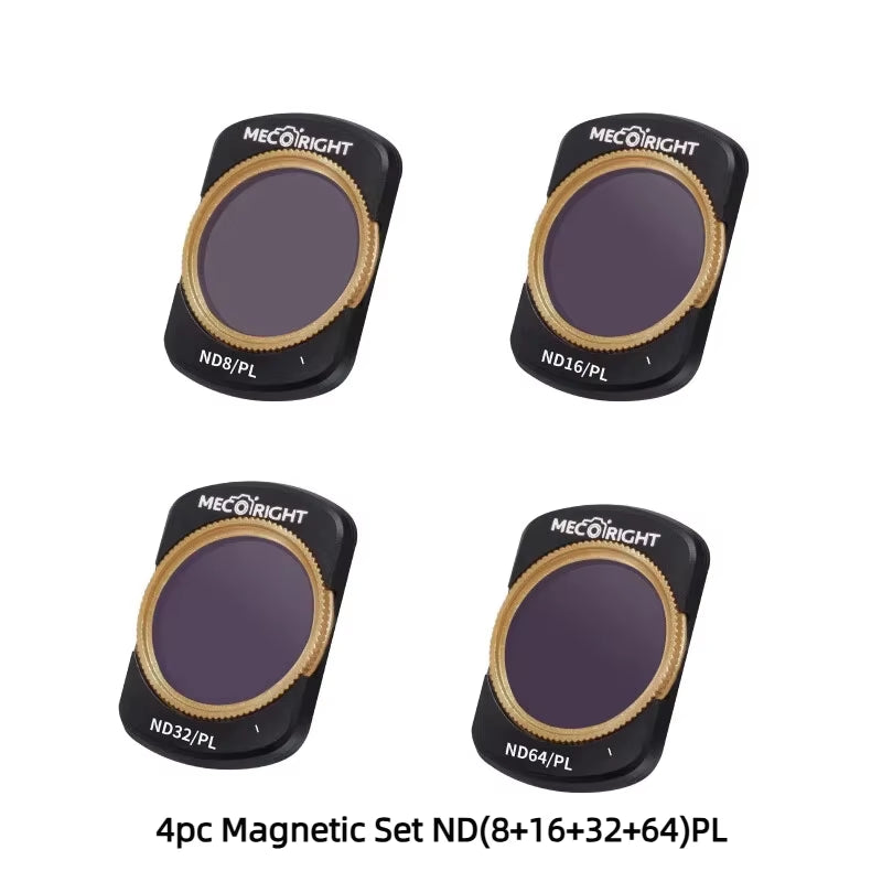 for DJI OSMO POKET 2 UAV Magnetic Filter Kit UV CPL ND8/64/1000 NDPL Night Polarizer Set Camera Lens Drone Accessories