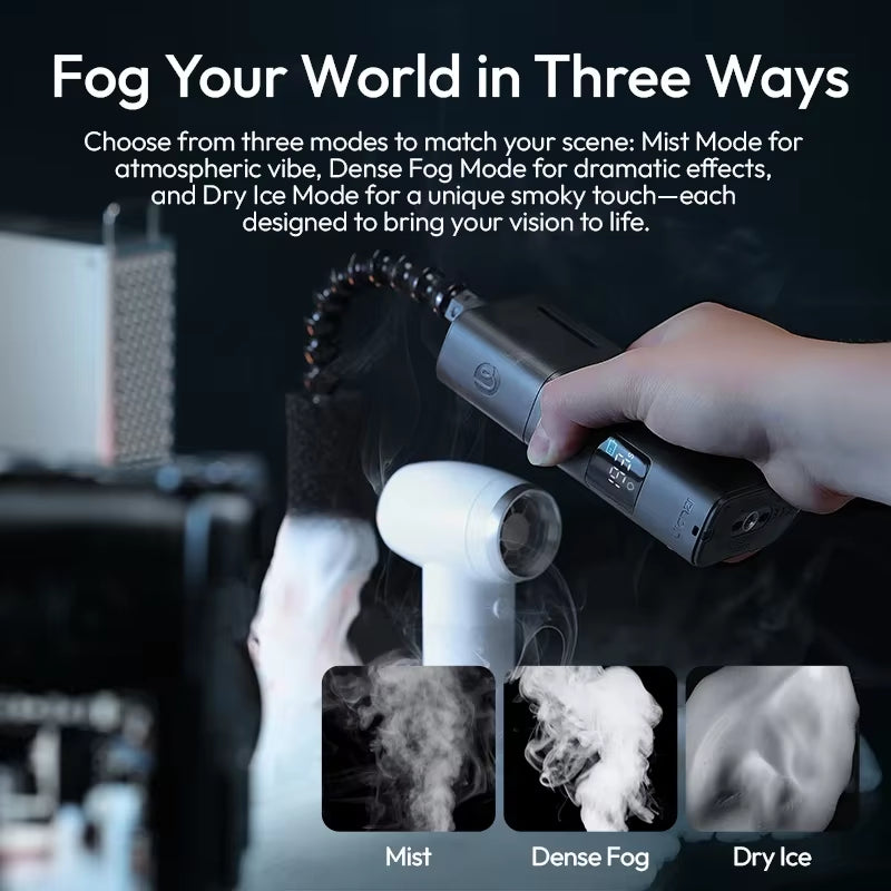 Original  FM02 Portable Photography Smoke Machine Handheld Fogger Smoke Makerfilm and Television Studio Indoor Shooting