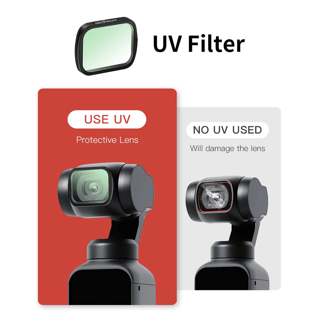for DJI OSMO POKET 2 UAV Magnetic Filter Kit UV CPL ND8/64/1000 NDPL Night Polarizer Set Camera Lens Drone Accessories