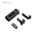 Lightweight Mini Side Handle Kit with 1/4"-20 Threaded Holes & NATO Clamp Handlegrip for Sony for DSLR Camera Cage 5532