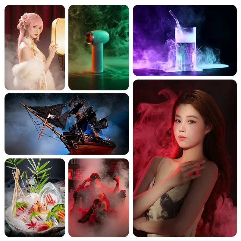 Original  FM02 Portable Photography Smoke Machine Handheld Fogger Smoke Makerfilm and Television Studio Indoor Shooting