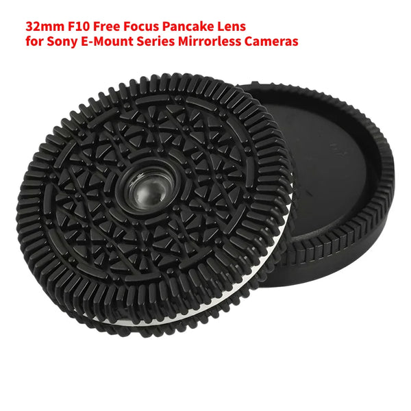 32Mm F10 Free Focus Pancake Lens for Sony E Mount/For Nikon Z-Mount/For Fuji X-Mount/Ef-M/M43 Mount Series Mirrorless Cameras