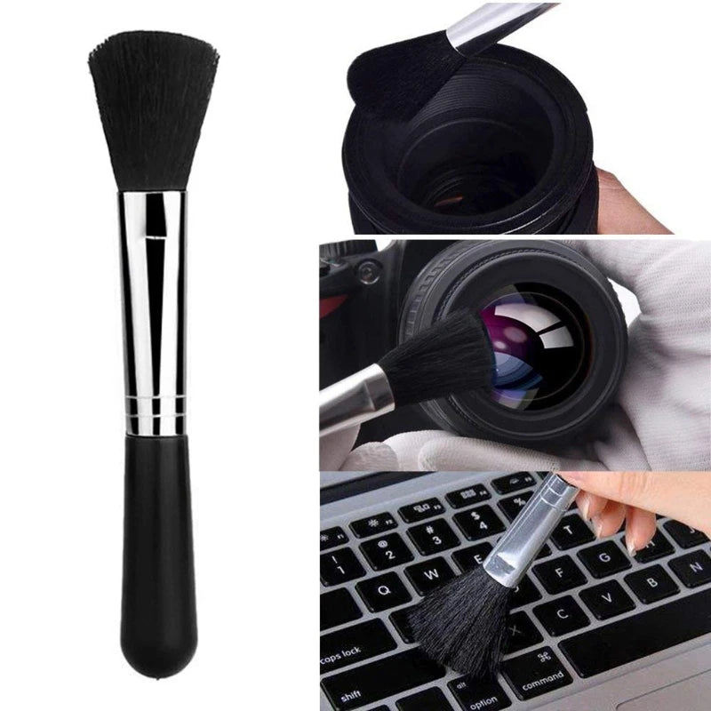 6-In-1 Camera Cleaning Kits Professional Air Blower DSLR Lens Cloth Pen Brush Cleaning Tool for CCD Sensor Lens Keyboards
