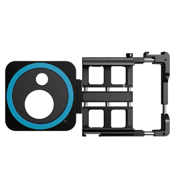 APEXEL Universal Metal Phone Rig Video Kit Handheld Smartphone Vlog Cage Multifunctional Phone Stabilizer for Iphone Android