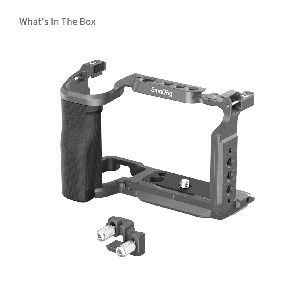 Cage Kit for Sony ZV-E10 II with Arca-Swiss Quick Release Plate for DJI RS 2 / RSC 2 / RS 3 / RS 3 Pro, Tripod 4867